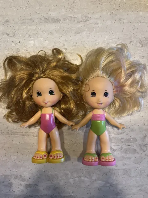 Lot of 2 FISHER PRICE SNAP N STYLE  Dolls
