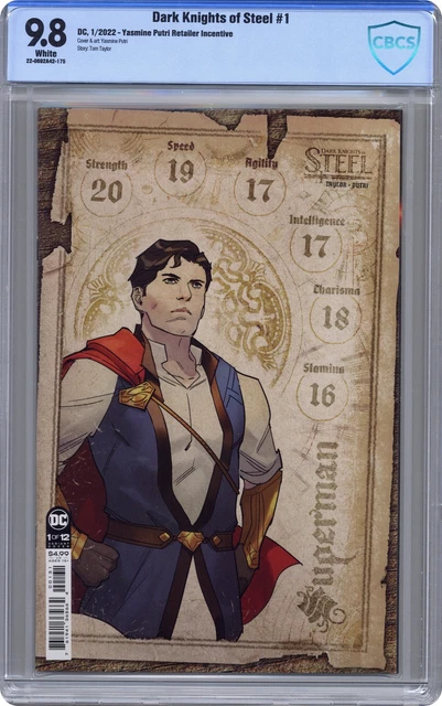 Dark Knights of Steel 1D Putri 1:25 Variant CBCS 9.8 2022 22-0692A42-175