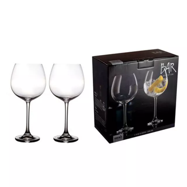 Bohemia Selection Gin Gläser 2er Set BAR Selection Transparente 680ml