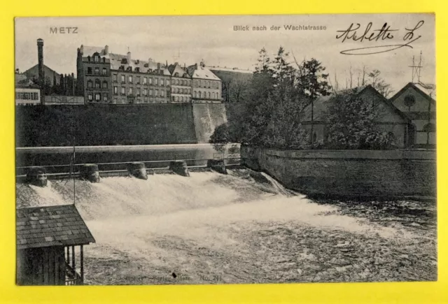 METZ (Moselle) VIEW after the WATCH ROAD to Germaine GOISLARD de la RIGHTIERE