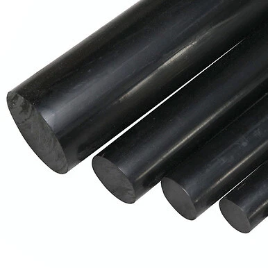 1.625 (1-5/8 inch) x 30 inches, Acetal Round Rod, Black, Bar Stock