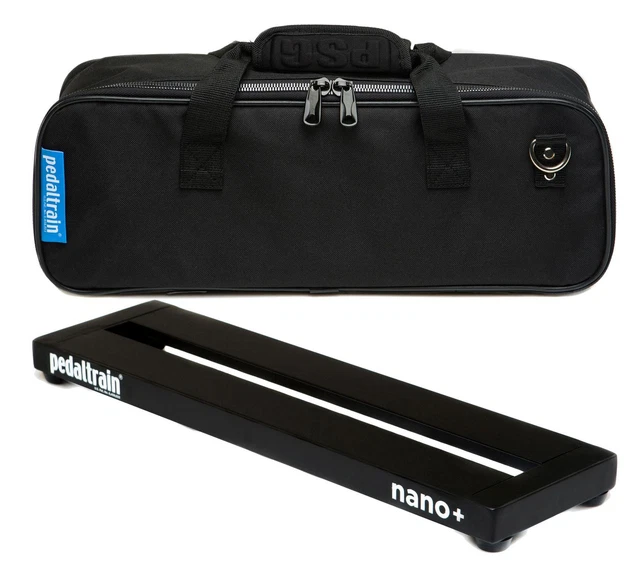 Pedaltrain Nano+ Pedalboard Effekt Board Aluminium 3-5 Effekte Inkl Softcase