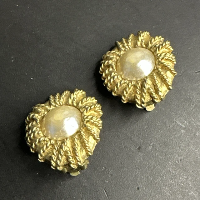 Boucles d'oreilles vintage Art Déco pour éventail Boucles d'oreilles vintage Art Déco pour éventail