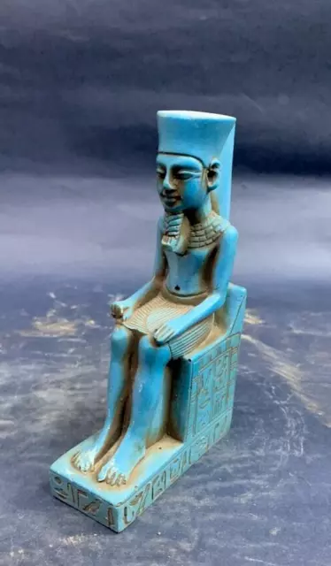 Egyptian Seated Scribe Statue Reproduction