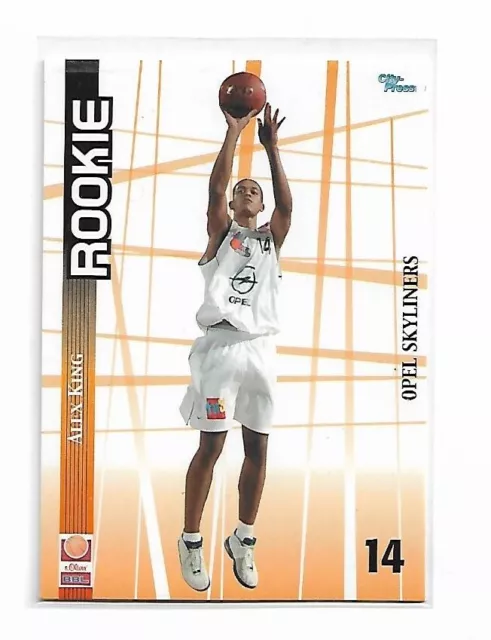 BBL Playercard - 01-02 Rookie - Alex King - Opel Skyliners #R 062