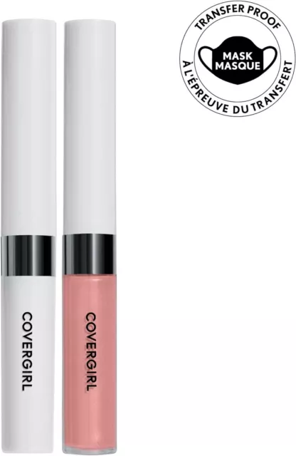 COVERGIRL CG Líquido Pintalabios Outlast Todo el Día +Top Coat Siempre Fawn 598 3