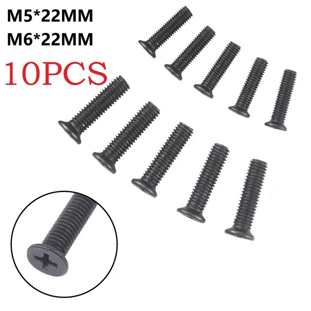 Kit De 8 Vis Et Rondelles Pour Fixation De Snowboard – Acier Inoxydable 15 Mm, Polyvalent Pour Ski Et Bricolage !