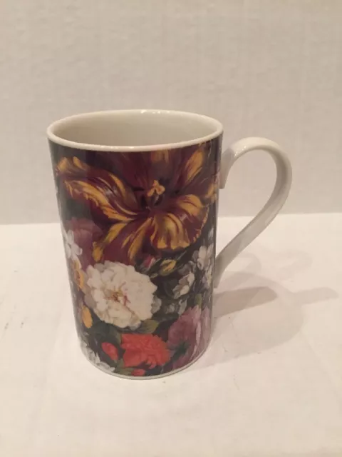 DUNOON Mug - 19th Century Floral Design - Made in Scotland