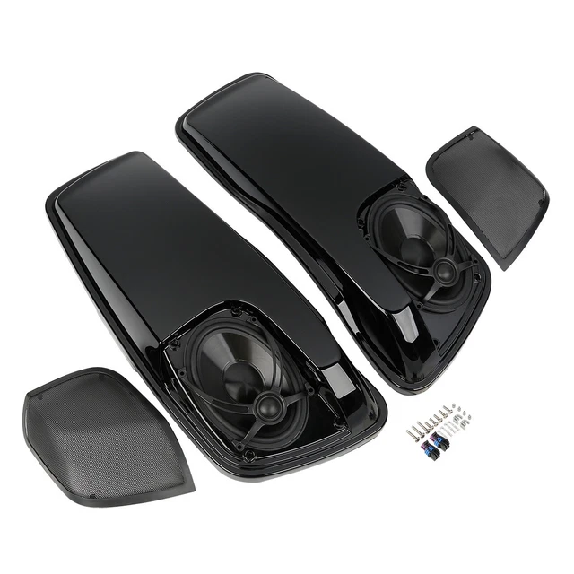 Saddlebag Speaker Lids w/5X7" Speakers Fit For Harley Touring Street Glide 14-23