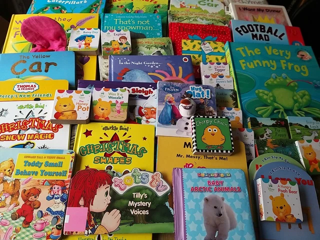 YOUNG CHILDRENS BABY Toddler Large/Medium/Small Sized Board Books ...