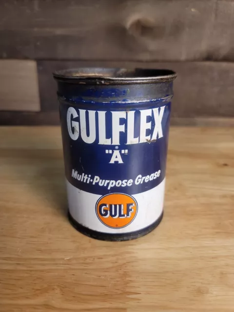 Vintage Gulf Wax paraffin wax .25 lb block Gulf Oil Corp Gulf Refining