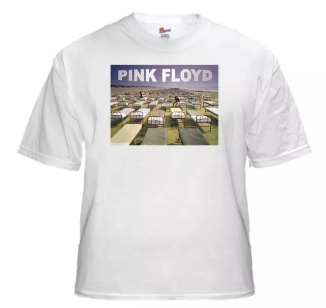 Tee Shirt New Unisex 1970s Prog Rock Legends PINK FLOYD on cotton t-shirt