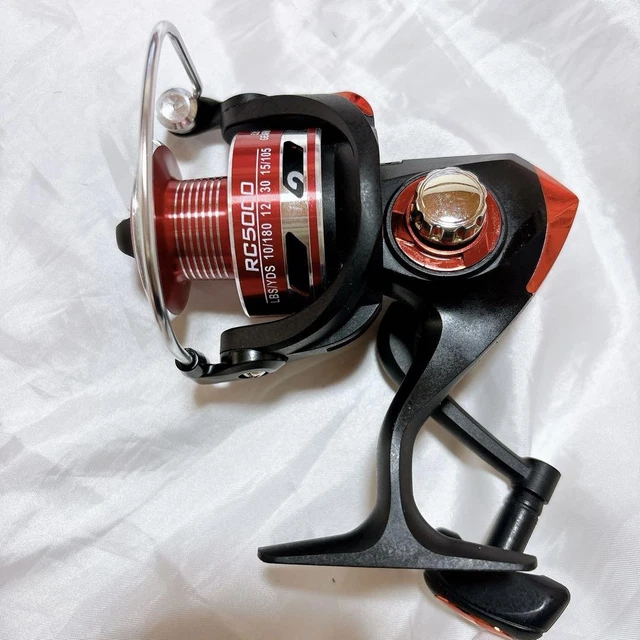 スピニングリール RC-red グラファイト メタルハンドル 高強度