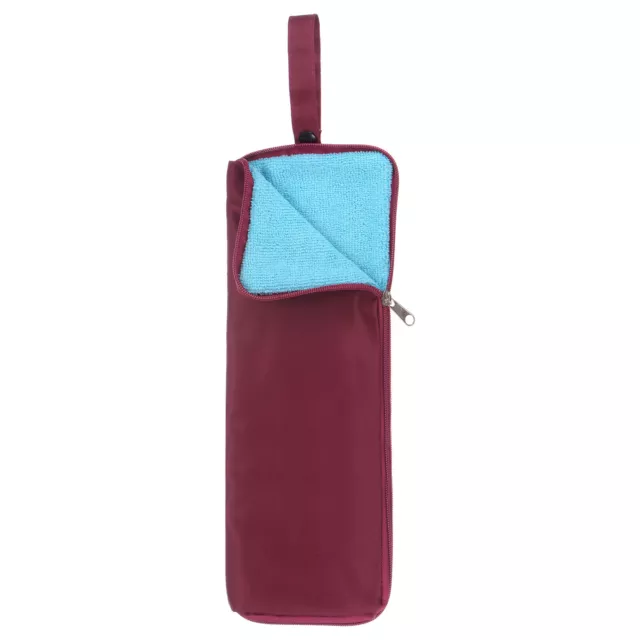 Umbrellas Bag Carry Bag 4.9"x14" Portable Wet Umbrella Sleeve Pouch Wine