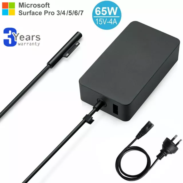 For Microsoft Surface Pro 1 2 3 4 5 6 / Book / RT/Go Laptop Charger AC Adapter