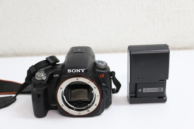 Sony Alpha SLT-A55V 16.2mp Digital SLR Camera A55 (Camera Only)