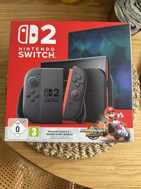 NINTENDO SWITCH 2 Console Mario Kart World Bundle - Brand New Sealed ...