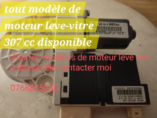 Moteur De Lève-vitre Avant Gauche Pour PEUGEOT 307CC - Référence 9651735280, Occasion