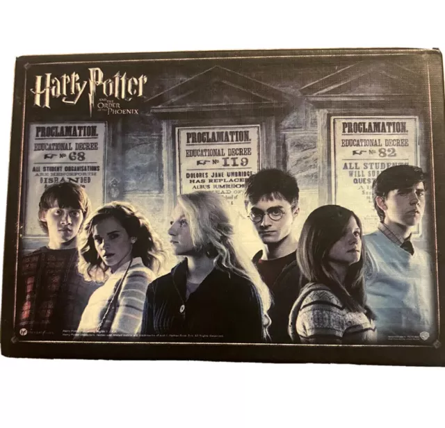 Harry Potter Order of the Phoenix - Hogwarts House 5 Pin Set in Collectors Box