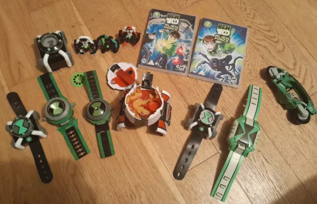 Ben 10 Alien Swarm Ben Tennyson Action Cycle - Tesla's Toys