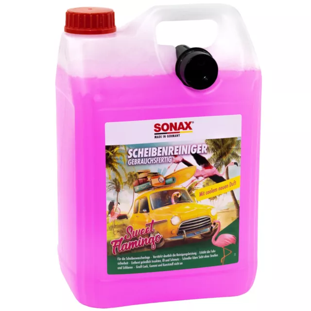 Sonax 5 Litre Nettoyeur de Disque Prêt À L'em Ploi Sweetflamingo Essuyez L'Eau