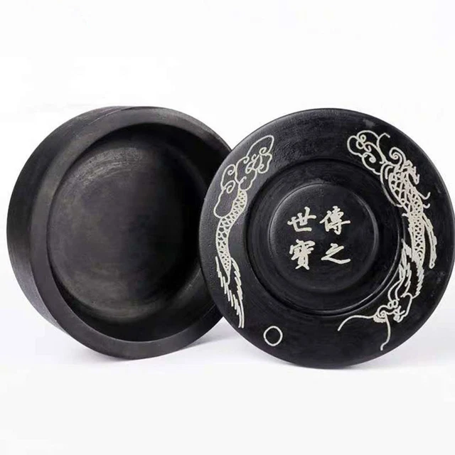 1 pc Sumi Tinte Keramik Tinte Schleifen Stein Chinesische Kalligraphie Inkslab 9
