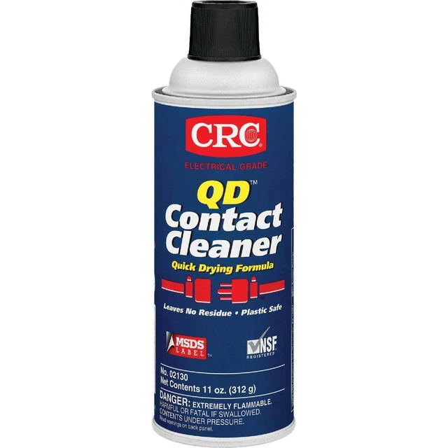 CRC QD 11 Oz. Aerosol Contact Electronic Parts Cleaner 02130 CRC QD 02130 11 Oz.