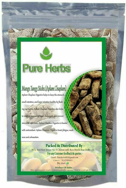 Pure Herbs Mango Tangy Sticks Aplam Chaplam Indian Taste