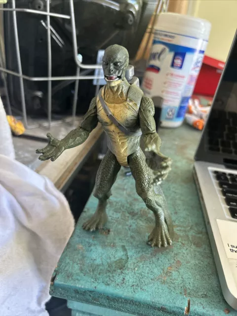 2012 Marvel Amazing Spider-Man THE LIZARD 6'' Water Squirter Action Figure