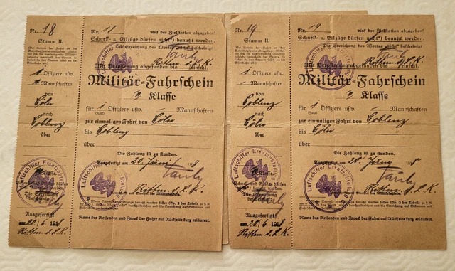 Lot Vintage 1941 : Billets De Train Lowell MA Et étiquettes Bagages WWII Chemins De Fer US