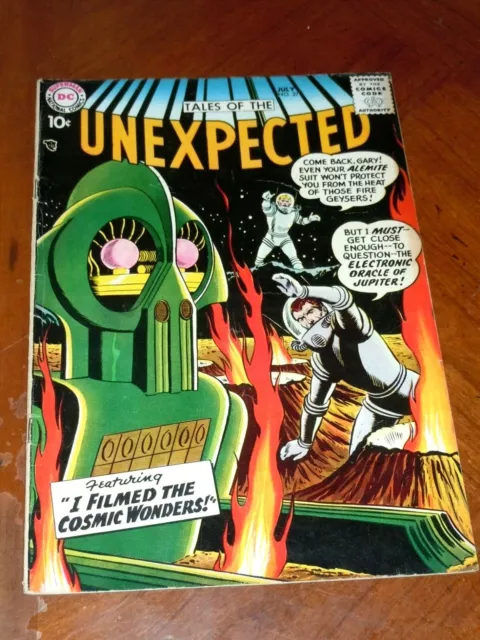 TALES OF THE UNEXPECTED #27 (1958) VG-F (5.0)  cond. NICK CARDY artwork