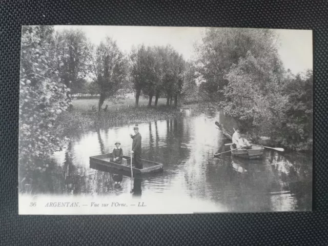 CPA 61 ARGENTAN - View of the Orne