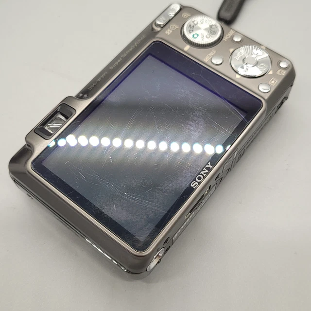 Sony Cybershot DSC-W300 13,6 megapixel fotocamera digitale compatta argento testato 17