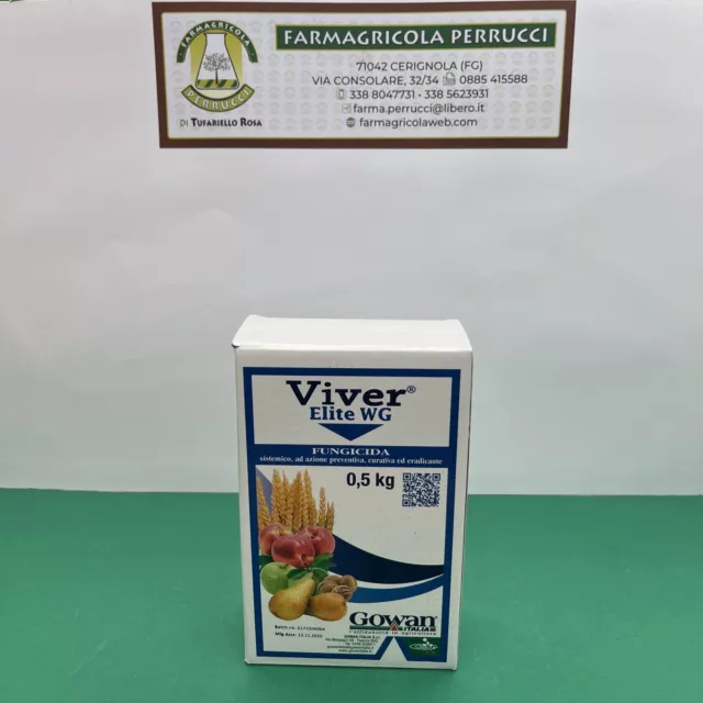 Viver elite wg 0,500 kg. fungicida(Similare Folicur) Tebuconazolo Puro25%