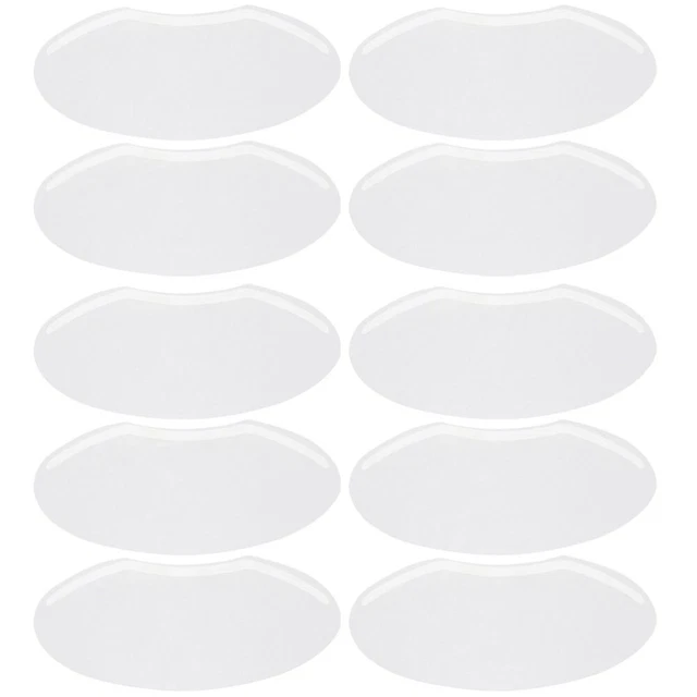 50 piezas sombrero facial gafas protectoras barbero laca para el cabello pared sonora