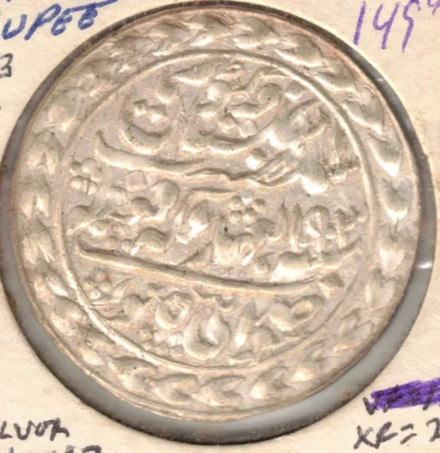 Jaipur India 1903/24 Nazarana Rupee KM# 147 Silver