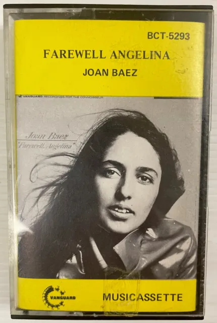 Joan Baez Farewell Angelina Music Cassette Tape BCT-5293 Vanguard 1965 Original