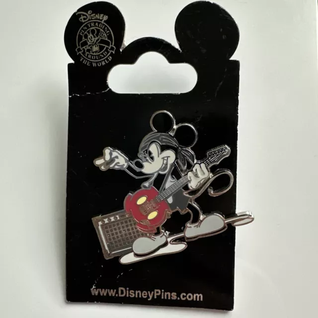 Walt Disney World Rock 'N Roll  Mickey Mouse Rockstar playing Guitar  Pin 2011