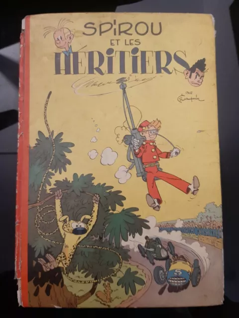 Ancienne BD Spirou Et Les Heritiers 1955