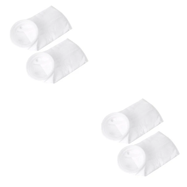 8 piezas tanque acuario bolsas de filtro de fieltro filtro calcetines filtro malla filtro