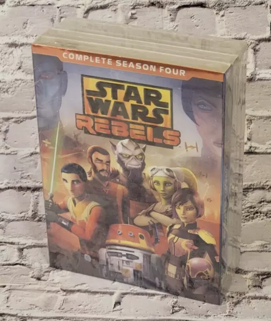 Star Wars Rebels Seasons 1-4 DVD (14-disc) Complete Animated Series 1 2 3 4