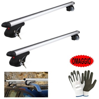CARALL PER VOLKSWAGEN Bora Variant 2004 BARRE PORTATUTTO PER TETTO AUTO 120CM PORTABAG 