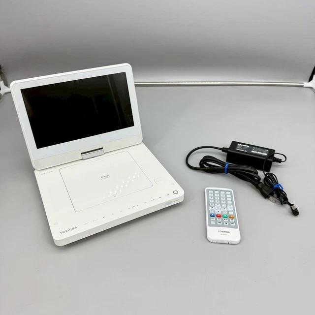 TOSHIBA SD-BP900S WHITE Portable DVD Player with Remote and