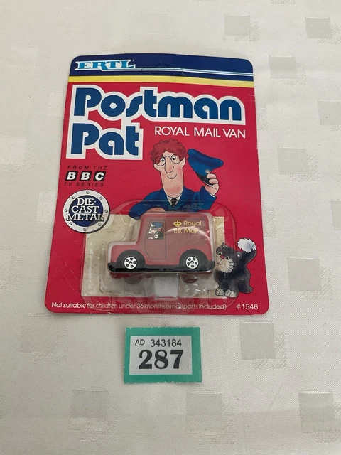 1980'S ~ VINTAGE ~Postman Pat ~ Shape Sorter ~ Van ~ Merit Made In - Foto 12