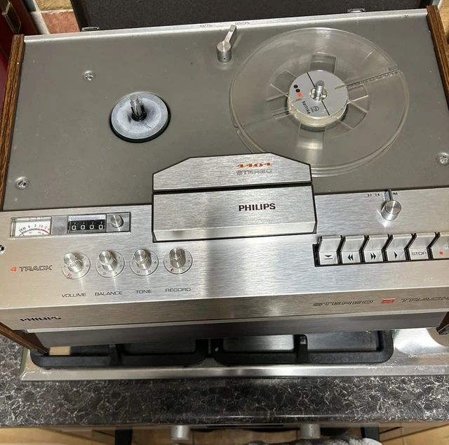 Magnétophone Philips N-4404 – Pour Pièces Ou Restauration – Semi-fonctionnel