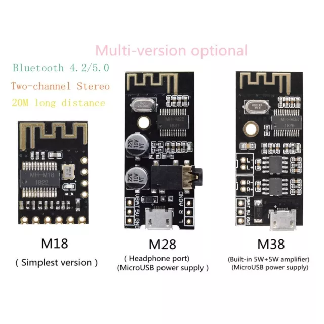 MH-MX8 Bluetooth MP3 Wireless Audio Receiver Module Lossless Decoder Set Board