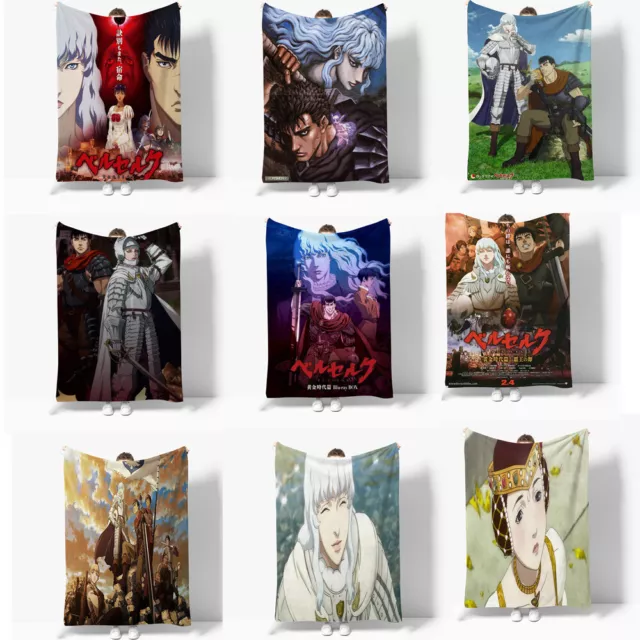 Berserk The Golden Age Arc The Egg of the King 3D Fleece Blanket Warm Xmas Throw