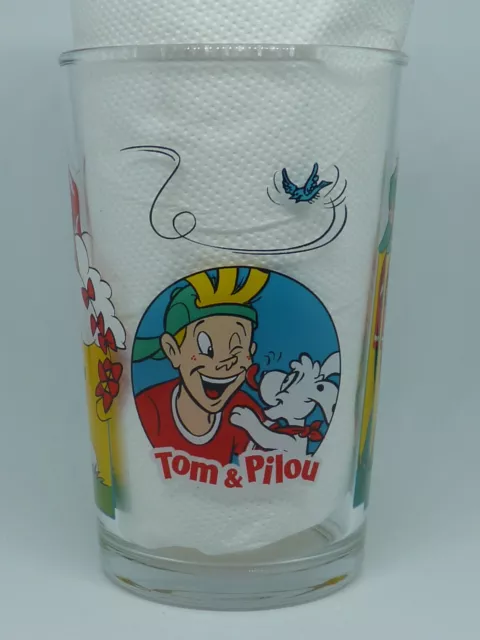 Verre a moutarde ou autre PUB*TOM ET PILOU N° 2