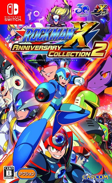 Capcom Rockman X Anniversary Collection 2 NINTENDO SWITCH Megaman JPN CERO