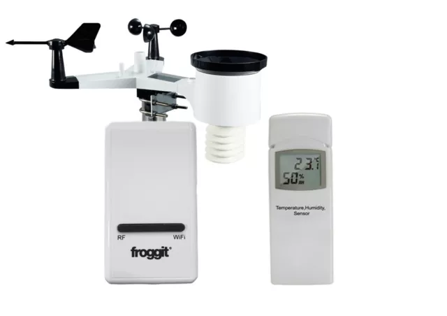 froggit DP1500 WiFi Internet Funk Wetterstation Bridge Wlan - Zustand: Neu